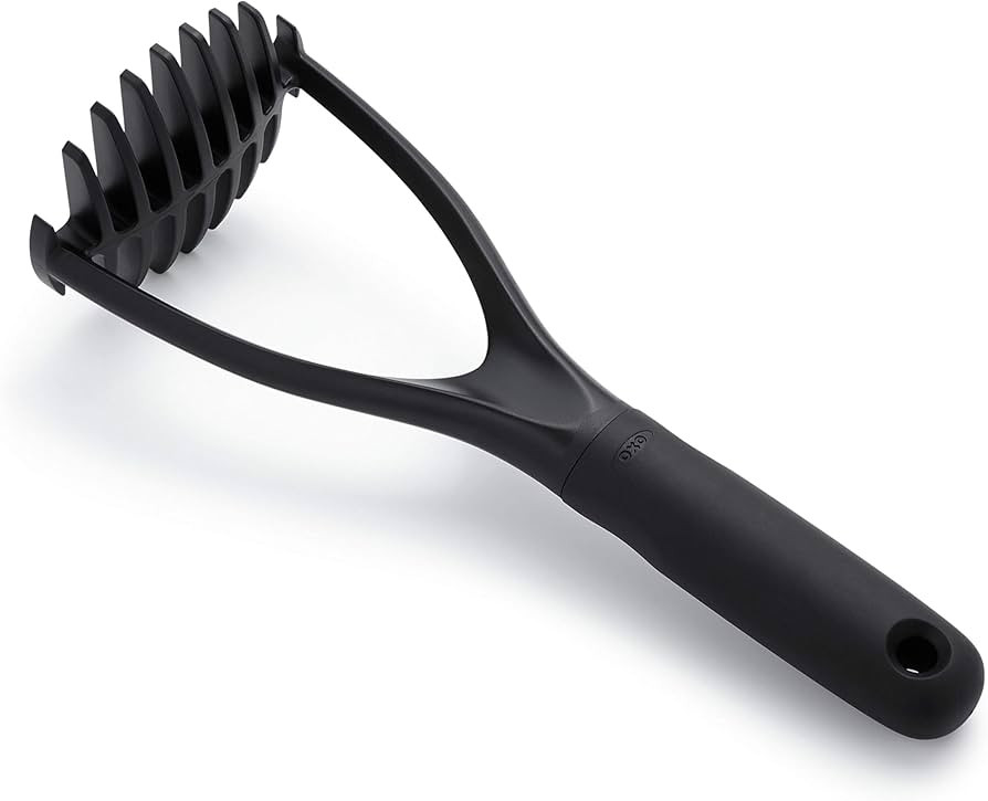 OXO Good Grips Nylon Potato Masher for Non-Stick Cookware,Black,1 EA | Amazon (US)
