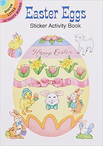 Easter Eggs Sticker Activity Book (Dover Little Activity Books Stickers)     Paperback – Octobe... | Amazon (US)