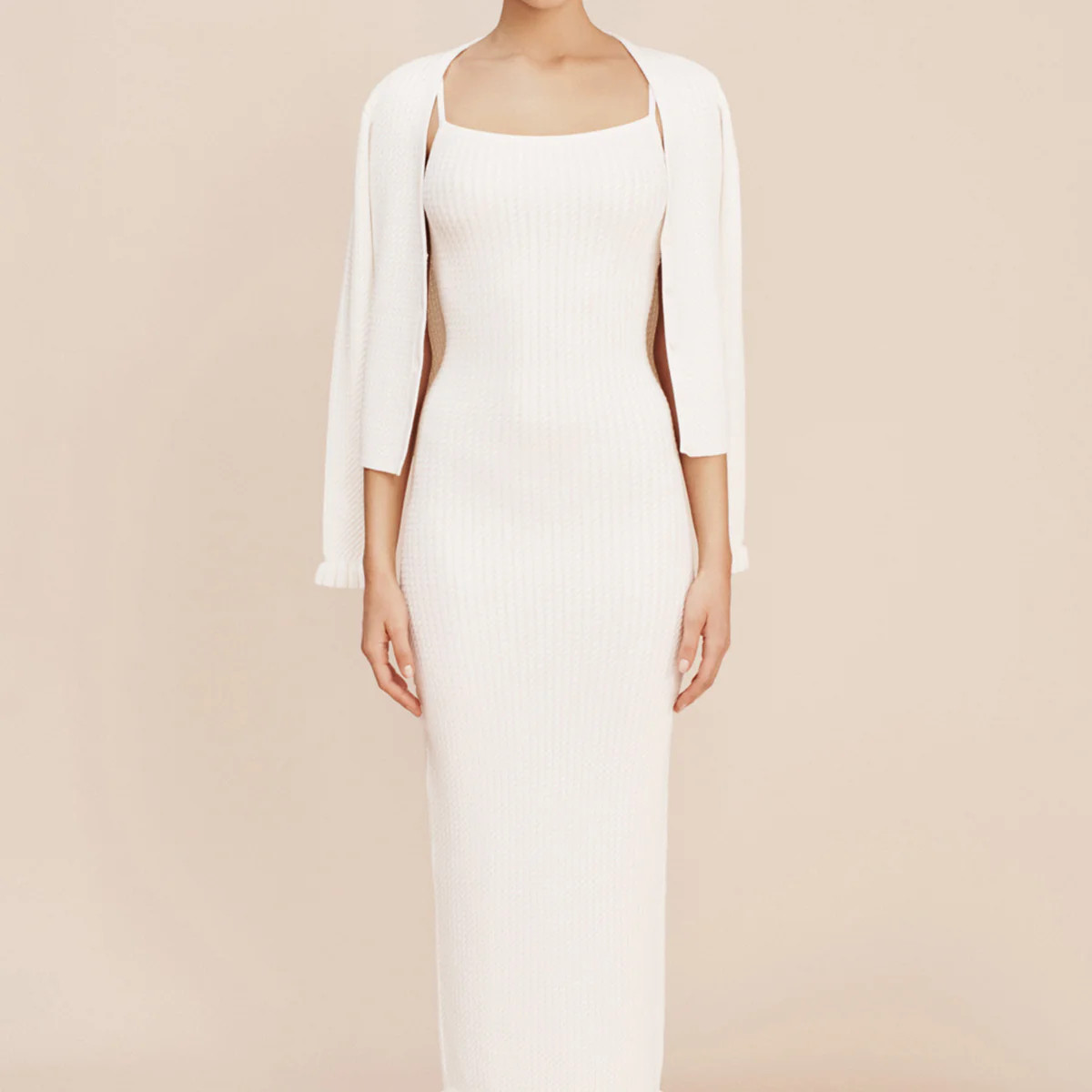 IRIS DRESS - BONE | POSSE (US)