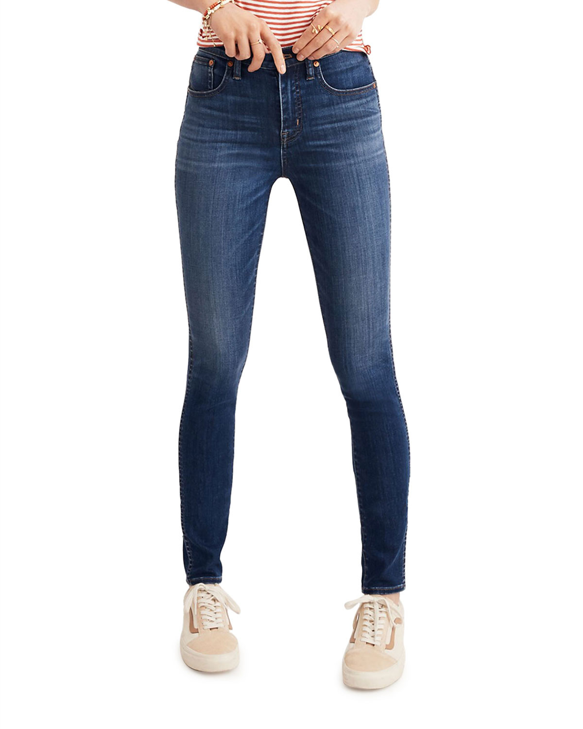 10" High-Rise Skinny Jeans - Inclusive Sizing | Neiman Marcus