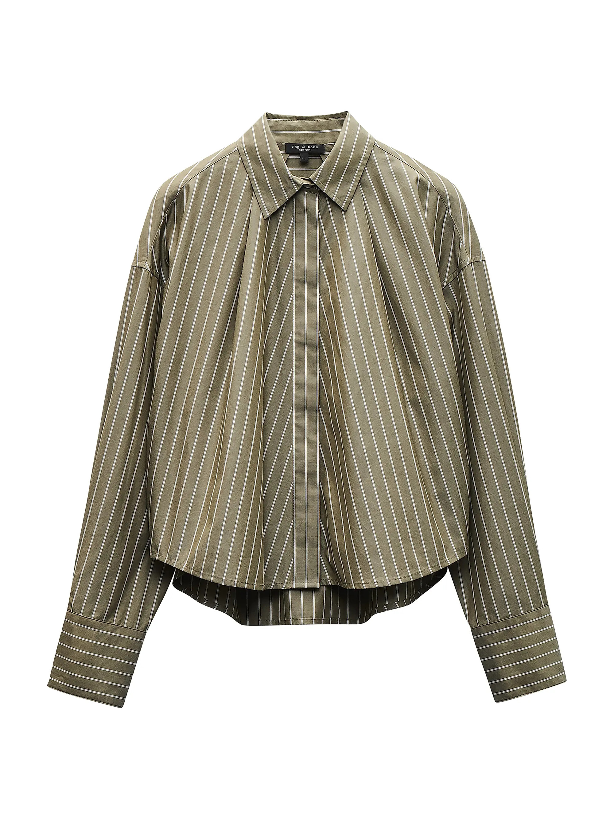 Martha Striped Poplin Shirt | Saks Fifth Avenue