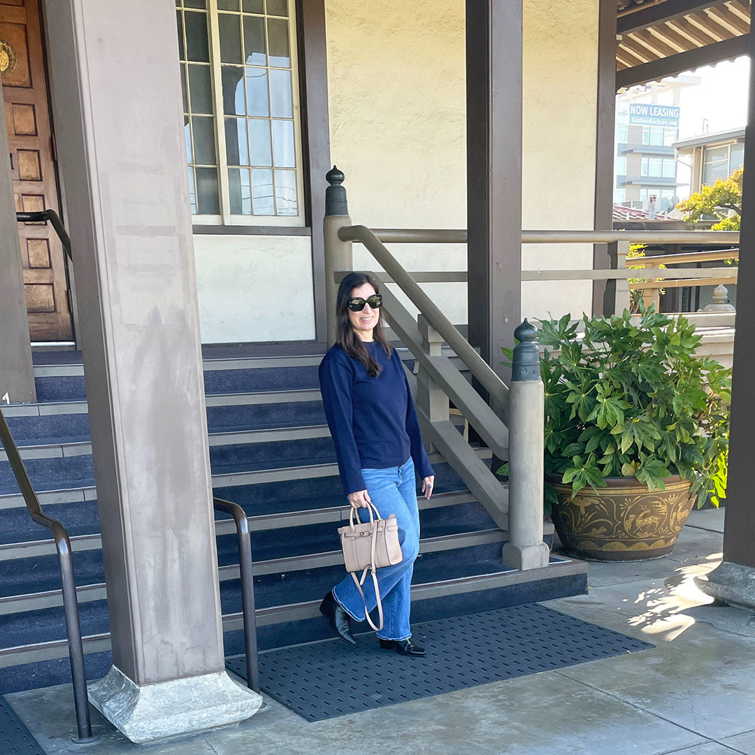 My boatneck navy long sleeve tee is on sale! It's perfect to wear now layered with a jacket or a coat, and then by itself in the spring. I love a good winter into spring top. 

 #LTKSaleAlert #LTKPetite #LTKFindsUnder50