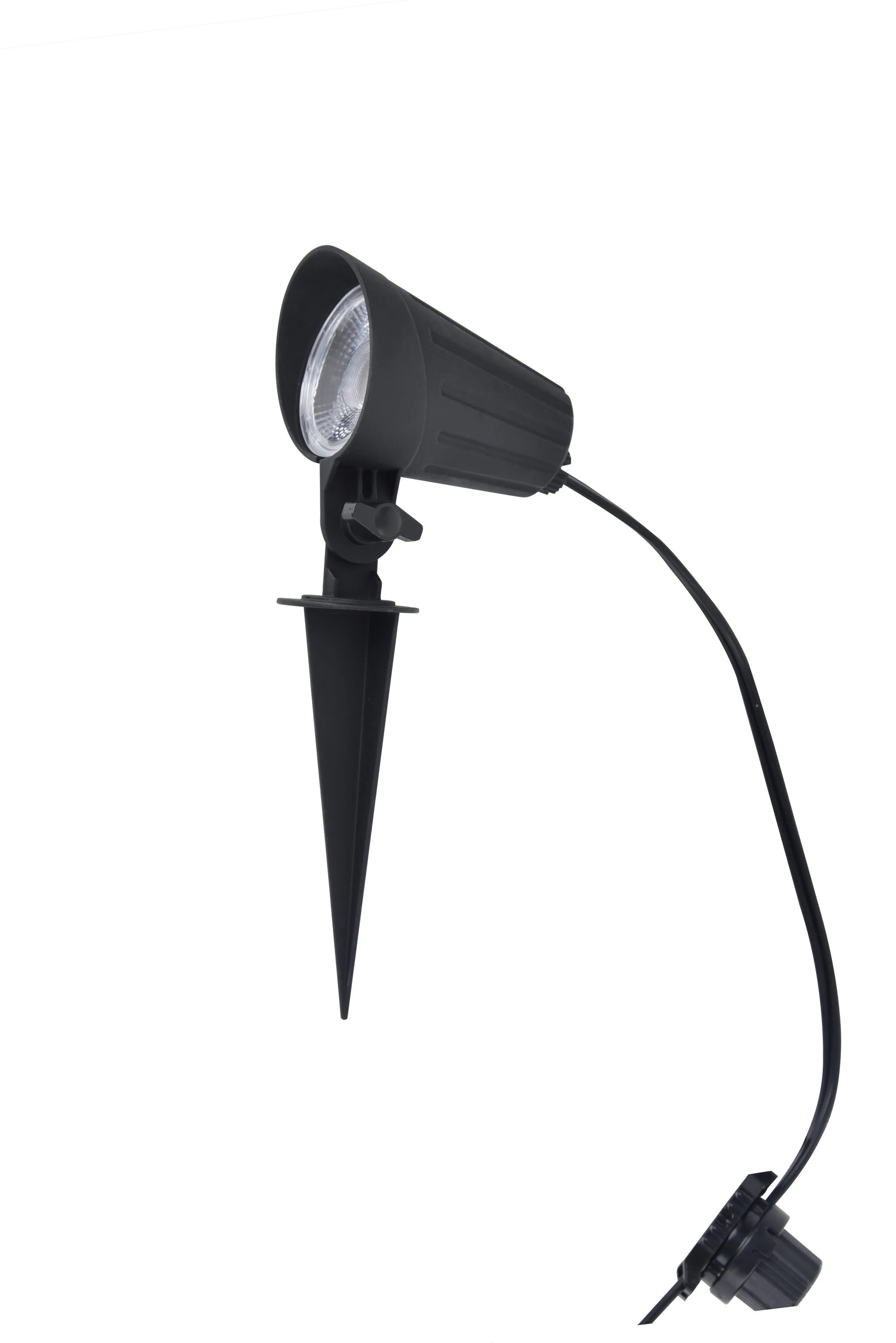 Harbor Breeze Landscape Lighting 450 -Lumens 5 -Watt Black Low voltage Hardwired LED Spot light | 6604601330 | Lowe's