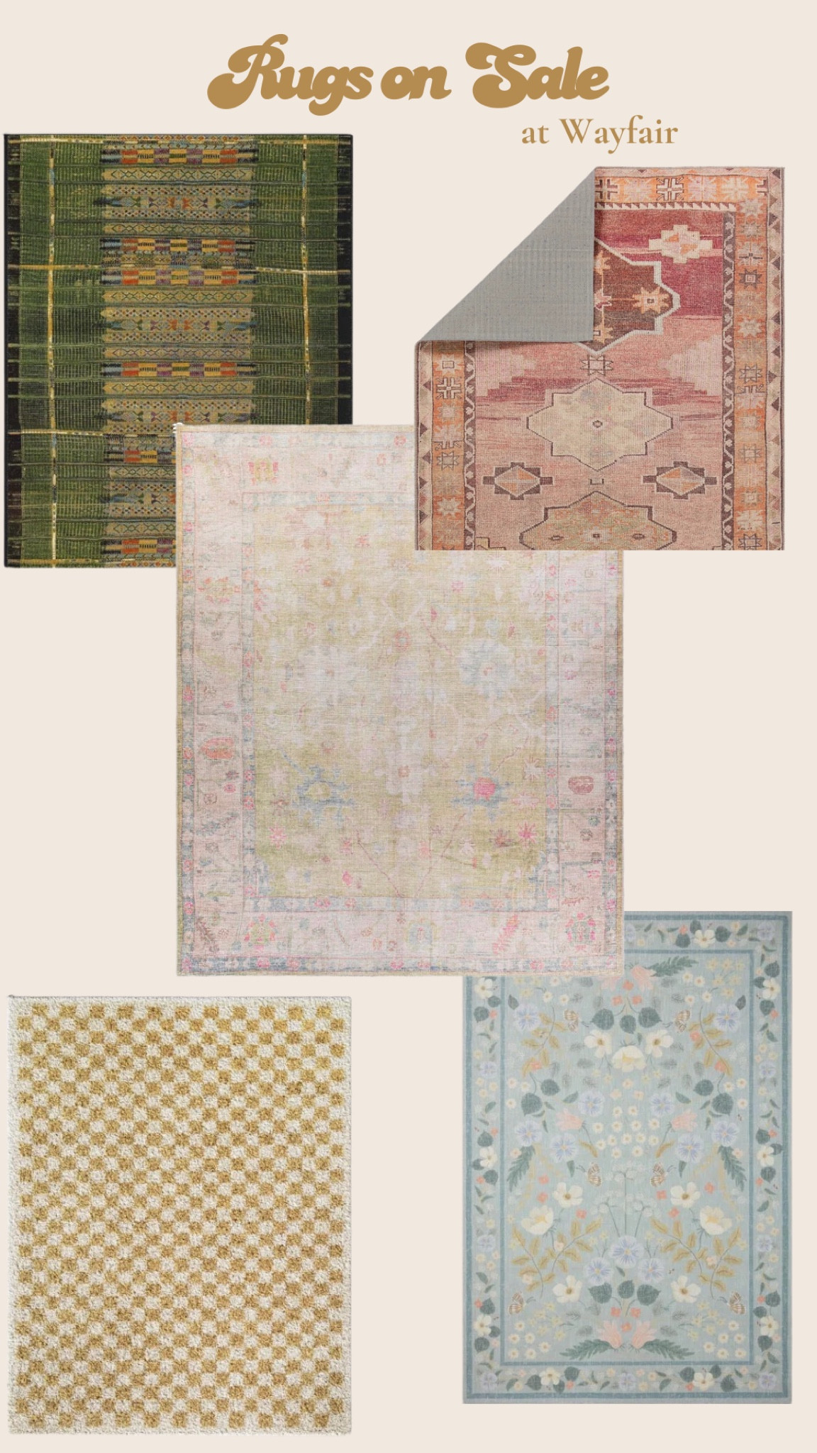 Wayday sale on area rugs at Wayfair!

#LTKhome #LTKU #LTKfamily