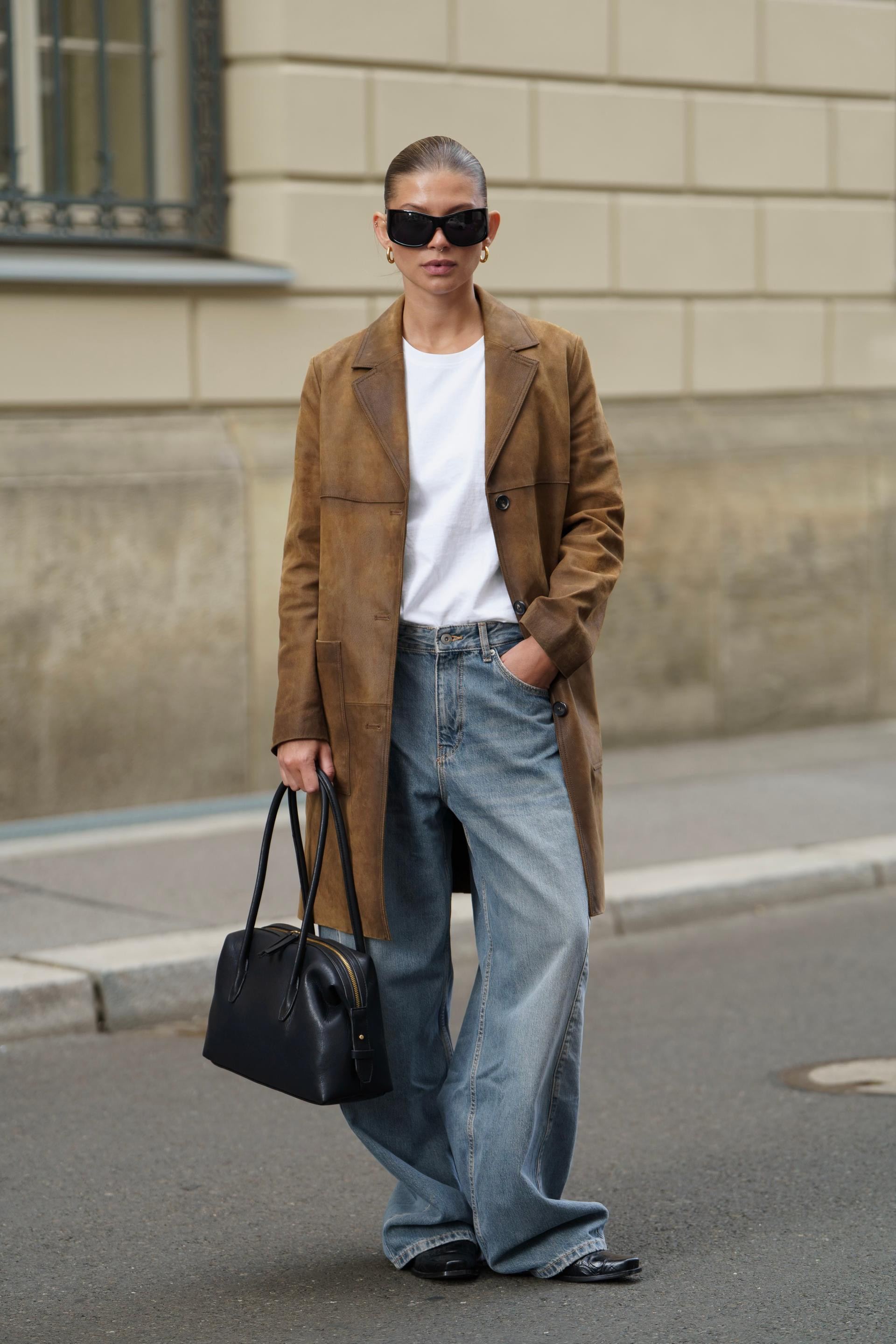 Zara - Elongated Shoulder Bag - Black - One Size Only - Woman | Zara Canada
