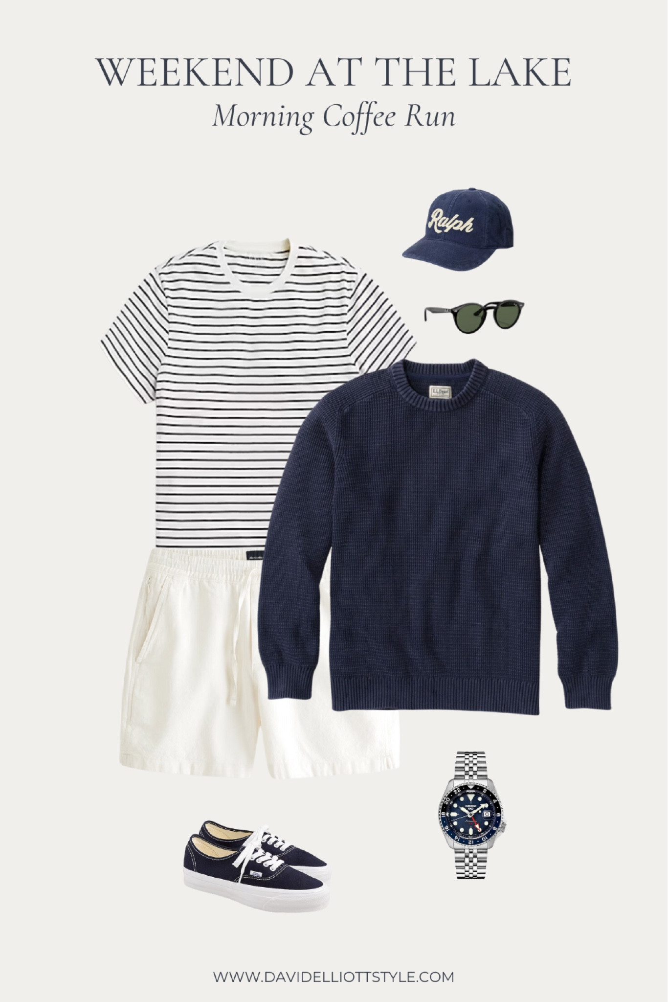 Perfect outfit for a morning coffee run at the lake!

#LTKMens
