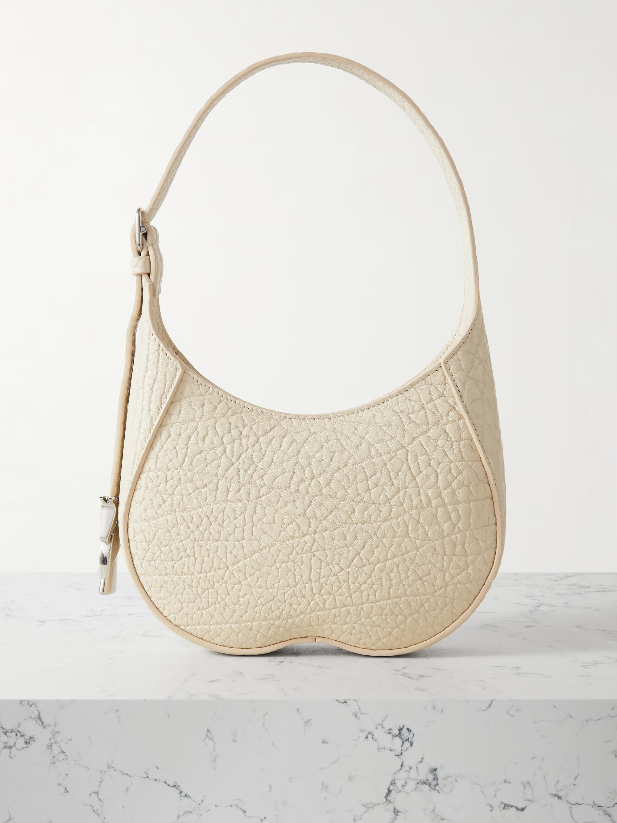 Textured-leather shoulder bag | NET-A-PORTER (US)