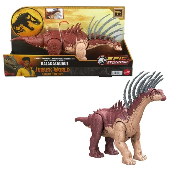 Jurassic World Gigantic Trackers Bajadasaurus Dinosaur Action Figure Toy, Large Species - Walmart... | Walmart (US)