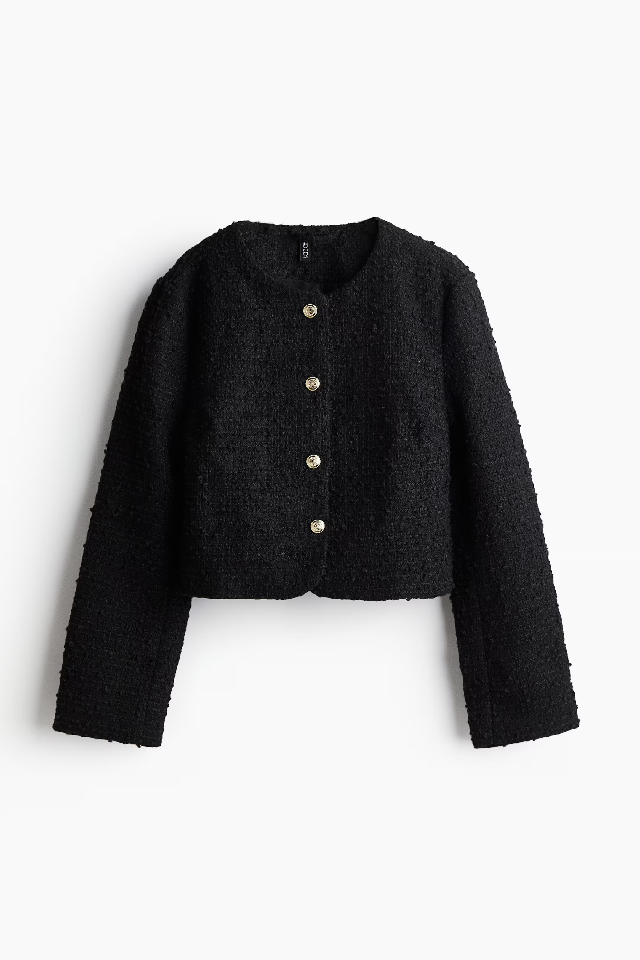 Short bouclé jacket | H&M (UK, MY, IN, SG, PH, TW, HK)