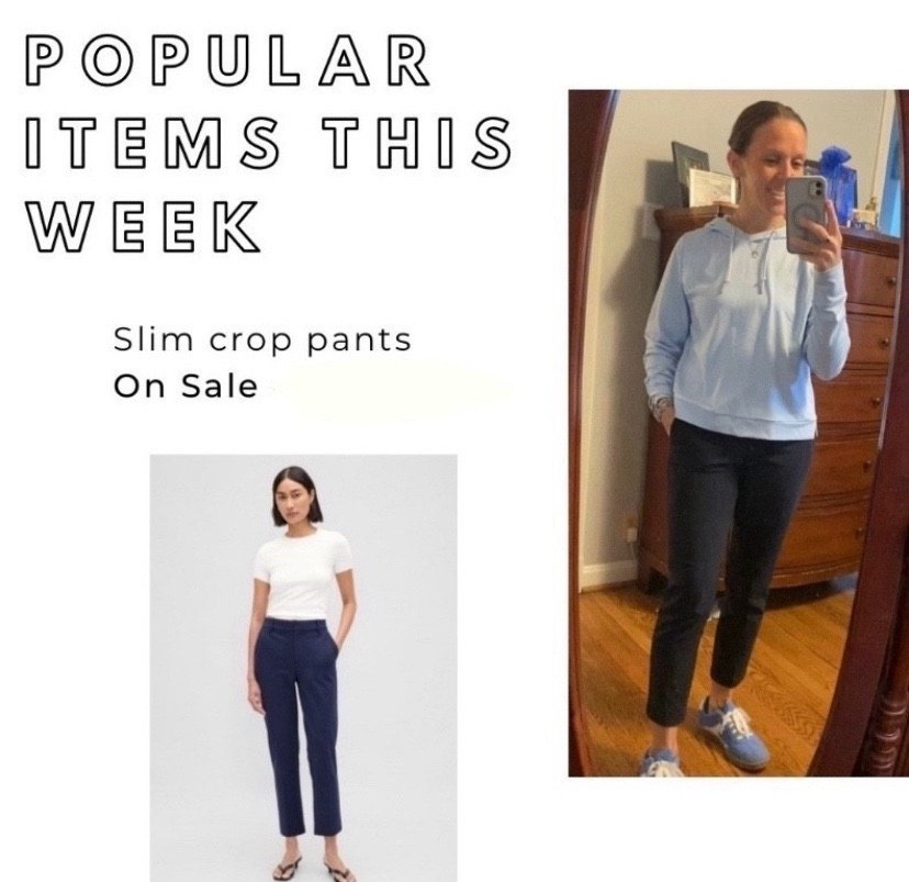 ON SALE - I have these pants in three colors, they are so comfortable; I wear them to work all the time and have dressed them up with fancier shoes and a dressier top for the holidays. 


#closetstaple #salefinds #workpants #gap #gapfactory #teacheroutfit 
#under50 

#LTKOver40 #LTKWorkwear #LTKSaleAlert