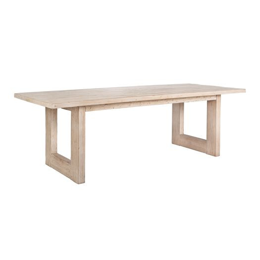 Blythe Extra Long Whitewash Reclaimed Pine Dining Table by World Market | World Market