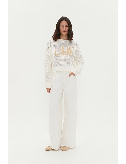 Aje Rylan Extra Wide Leg Jean | David Jones | David Jones (Australia & New Zealand)