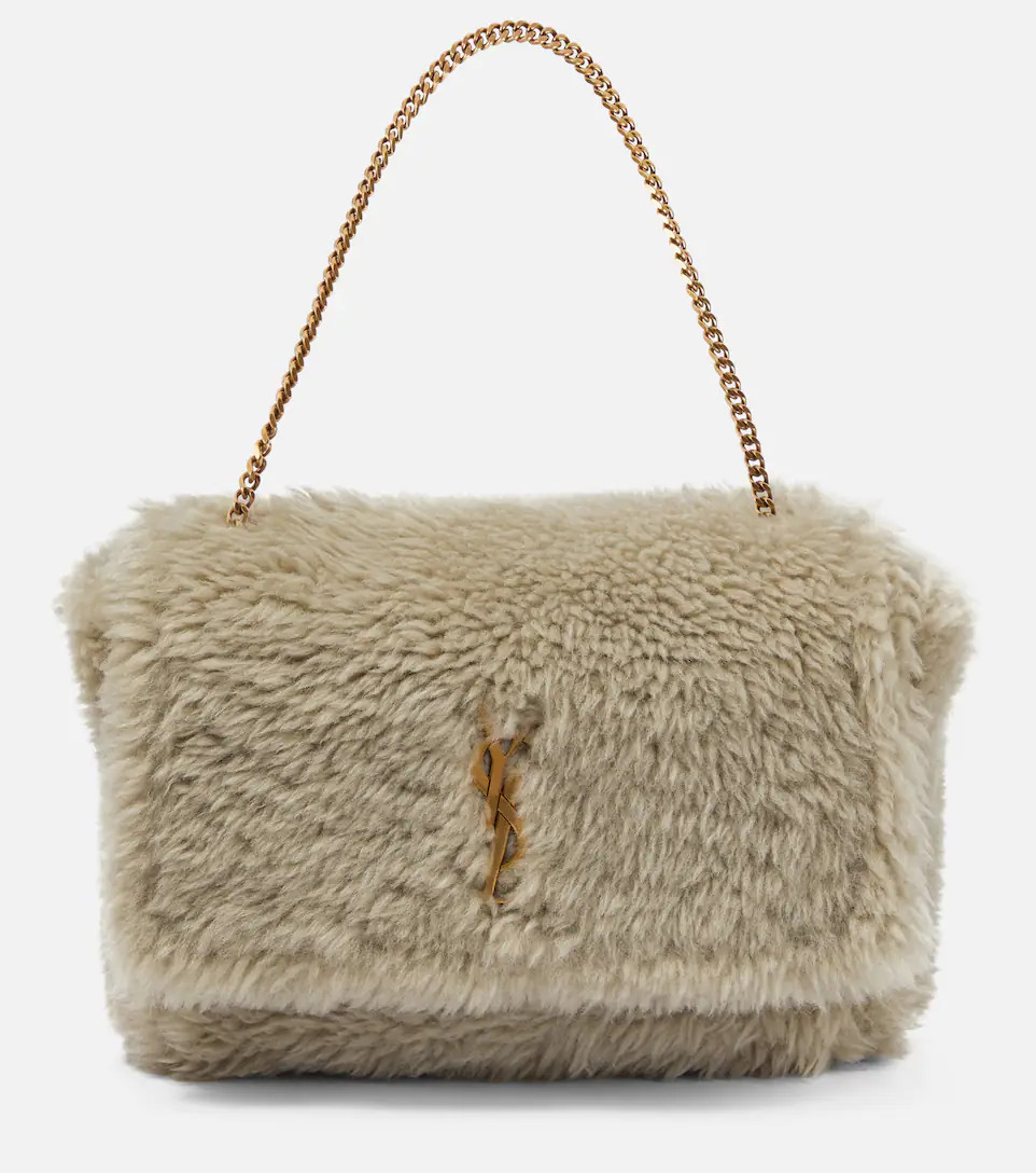 Kate Medium shearling shoulder bag | Mytheresa (US/CA)