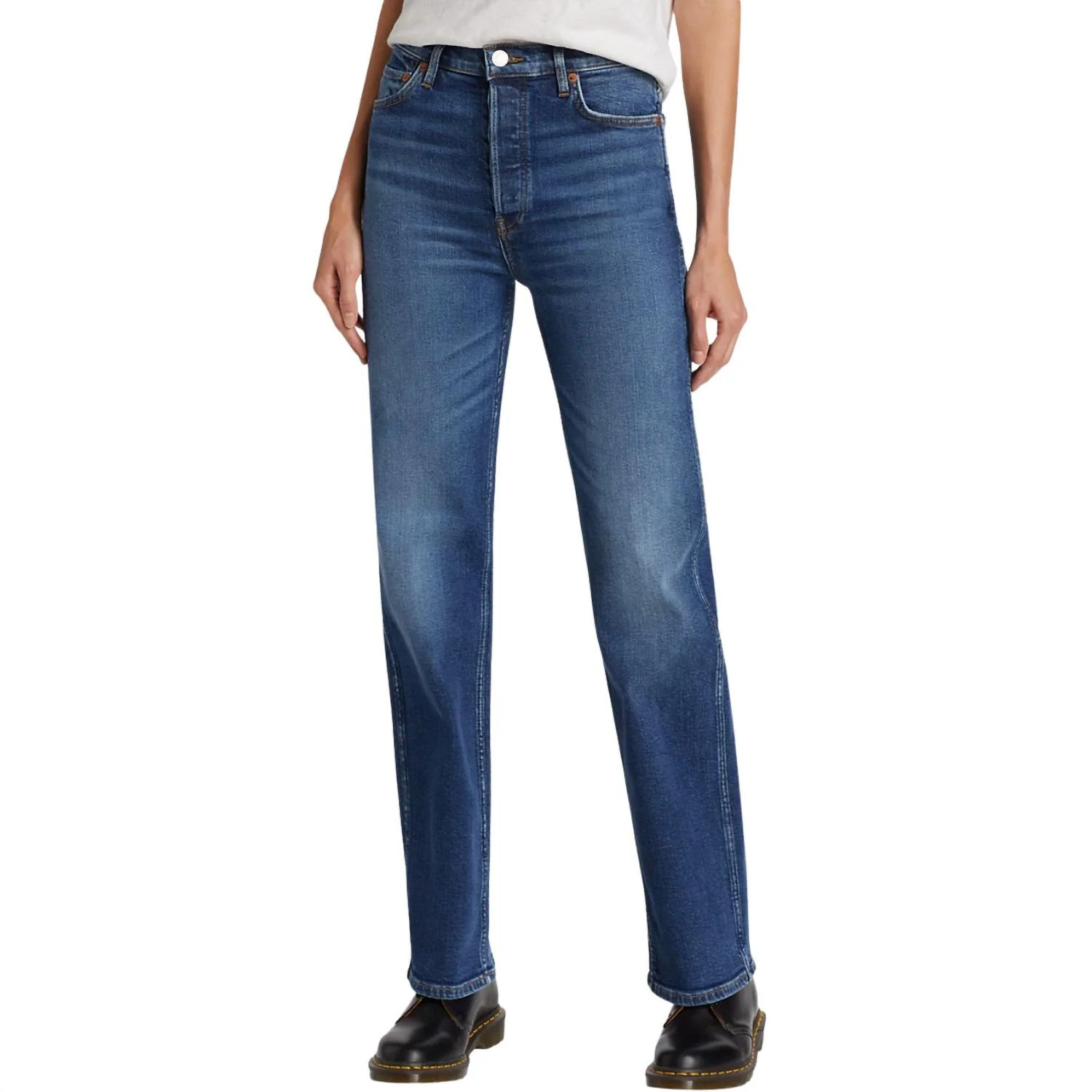 90's High Rise Loose Jean In Jetty | Shop Simon