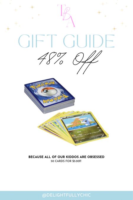 Pokemon 
Kids gifts 
Stocking stuffers 

#LTKGiftGuide #LTKHoliday #LTKkids