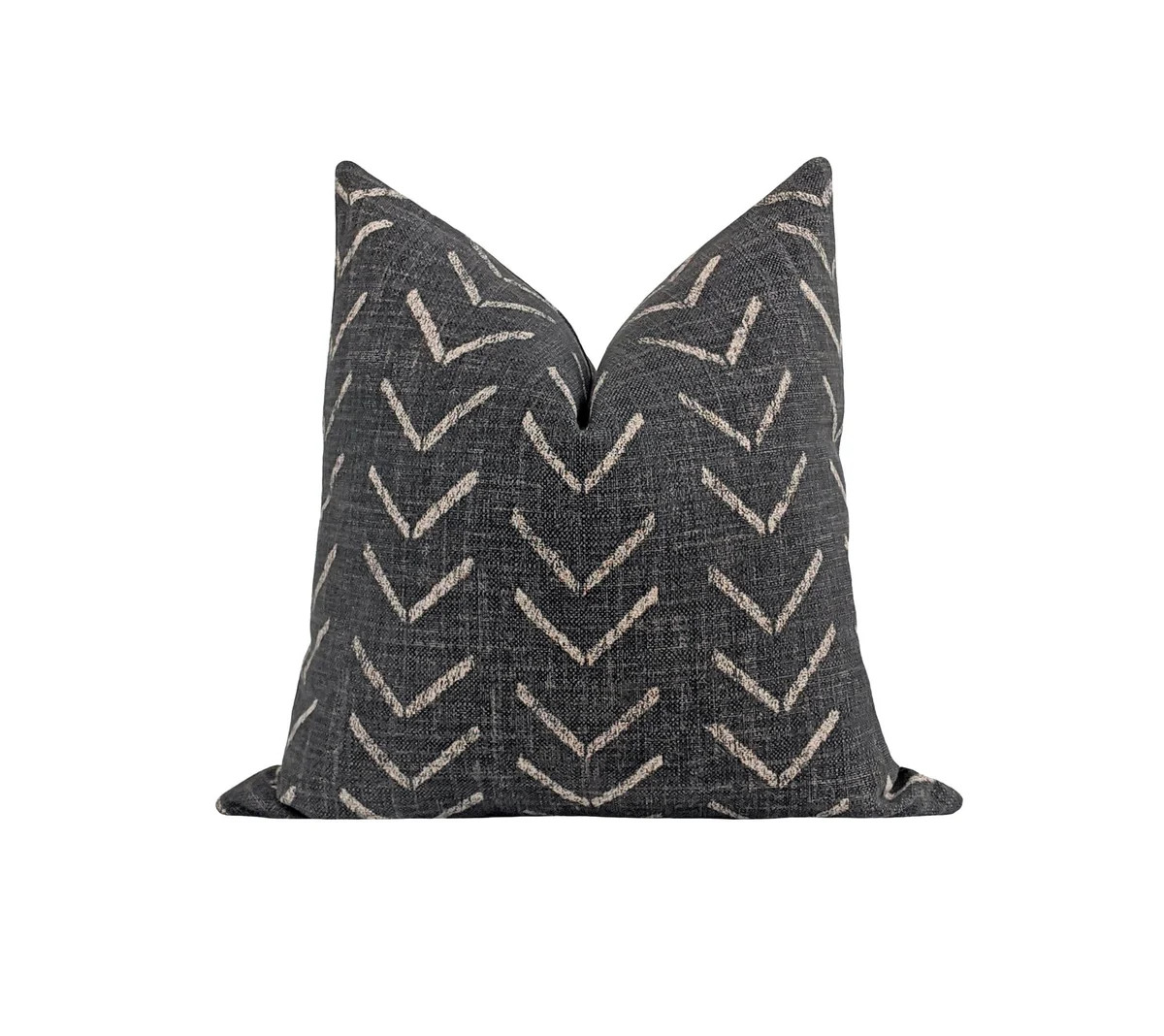 Salem Onyx Tribal Arrow Print Pillow | Land of Pillows