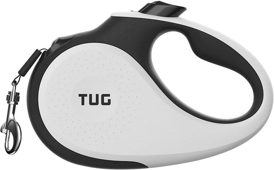 TUG Tiny 360° Tangle-Free Retractable Dog Leash with Anti-Slip Handle | 10 ft Nylon Tape| One-Ha... | Amazon (US)