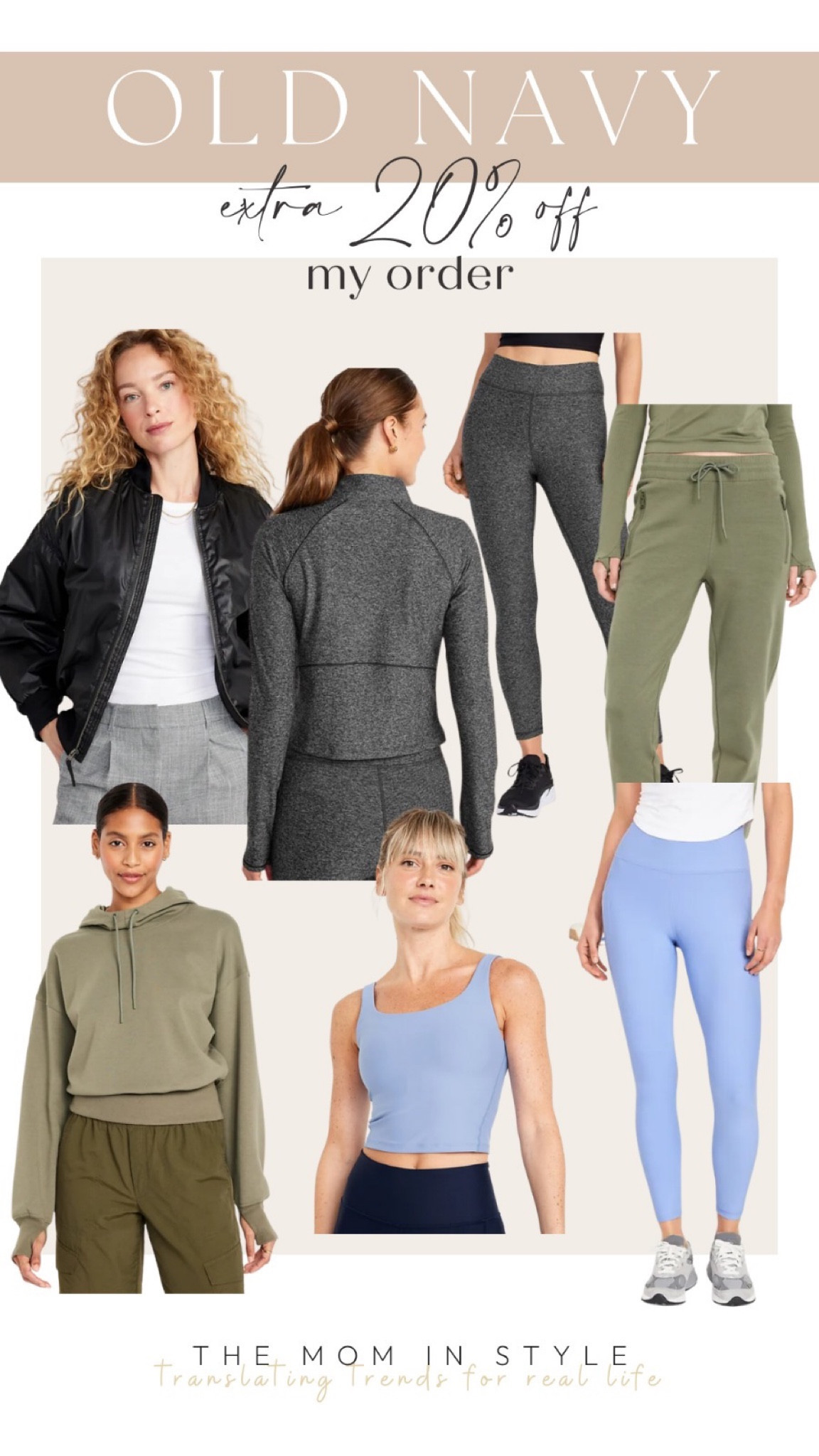 Old Navy extra 20% off in the cart, my recent order 

#LTKfindsunder100 #LTKsalealert #LTKfindsunder50