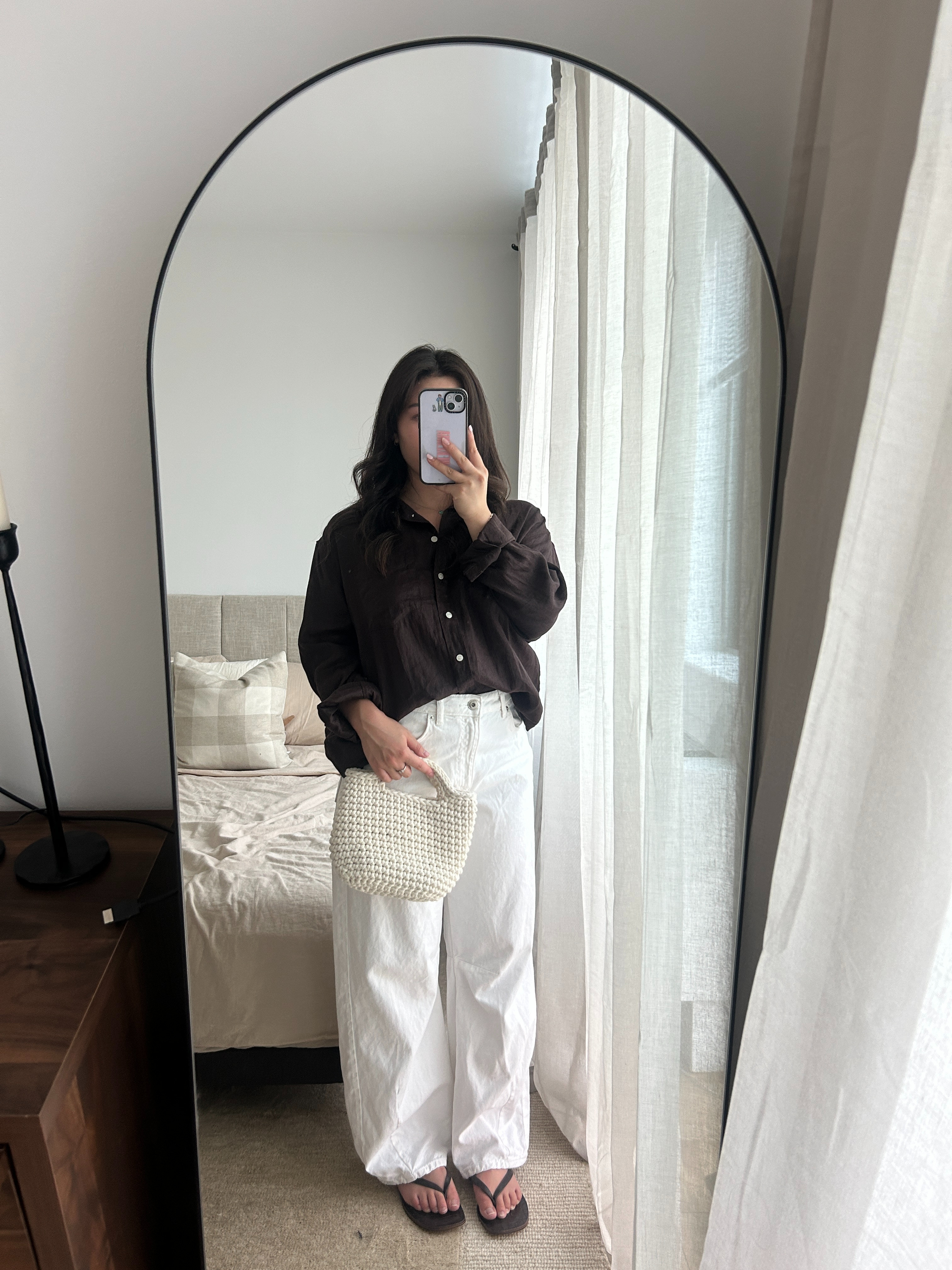 top - from Gap but it's sold out so linking similar!

bottom - from Zara so also linking similar!

bag - from @itstenfourteen on IG/TikTok!! 

 #LTKPetite