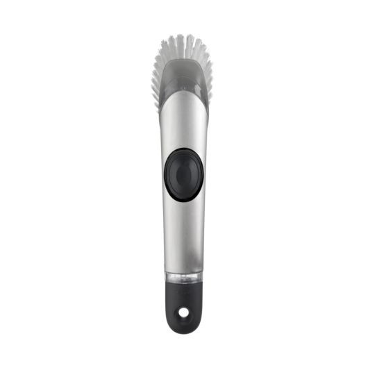 SteeL Soap Dispensing Dish Brush | OXO