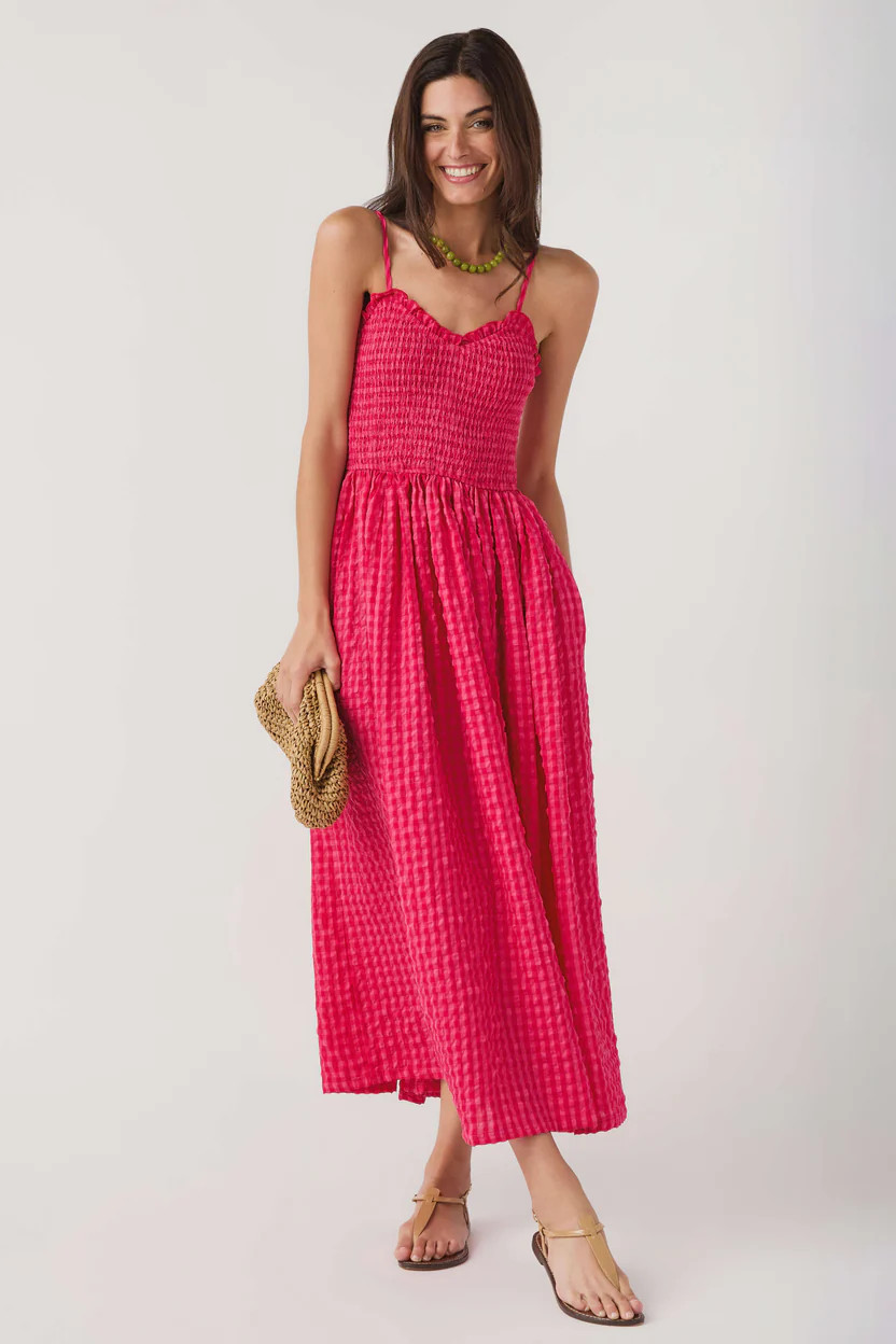 Miou Muse Gingham Dress | Social Threads