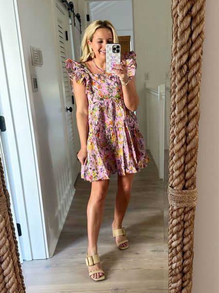 How adorable is this purple dress? Loving the print and the color. Wearing a size small. Code FANCY15 for 15% off 

#LTKSeasonal #LTKstyletip #LTKfindsunder100