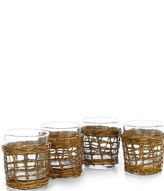 Southern LivingBali Double Old Fashioned Glasses, Set of 4 | Dillards