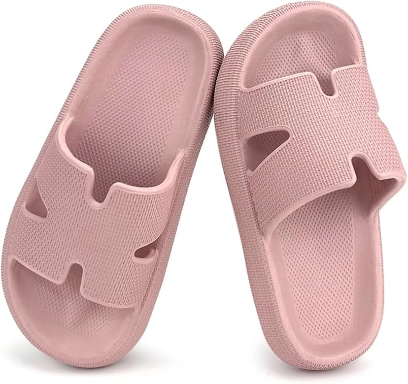 Cubufly Kids Cloud Slides Boys Girls Pillow Slippers Shower Slip on Slide Sandals | Amazon (US)