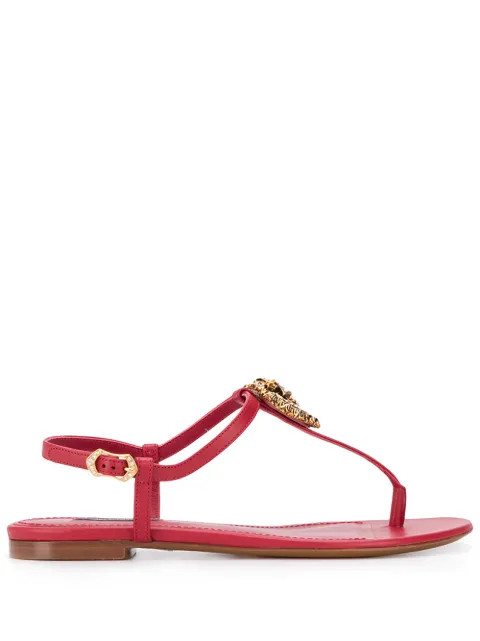 Devotion flat sandals | Farfetch (RoW)