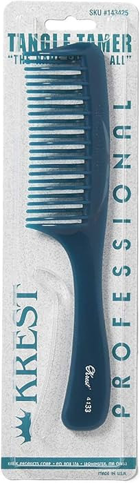 Krest Teal Tangle Tamer Curved Tooth Comb | Amazon (US)