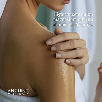 Ancient Minerals Magnesium Oil Spray Bottle of Pure Genuine Zechstein Magnesium Chloride - Topica... | Amazon (US)