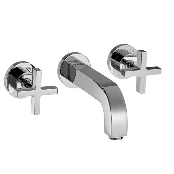 Axor Citterio Wall Mount Bathroom Faucet 39143001 Chrome | Bed Bath & Beyond