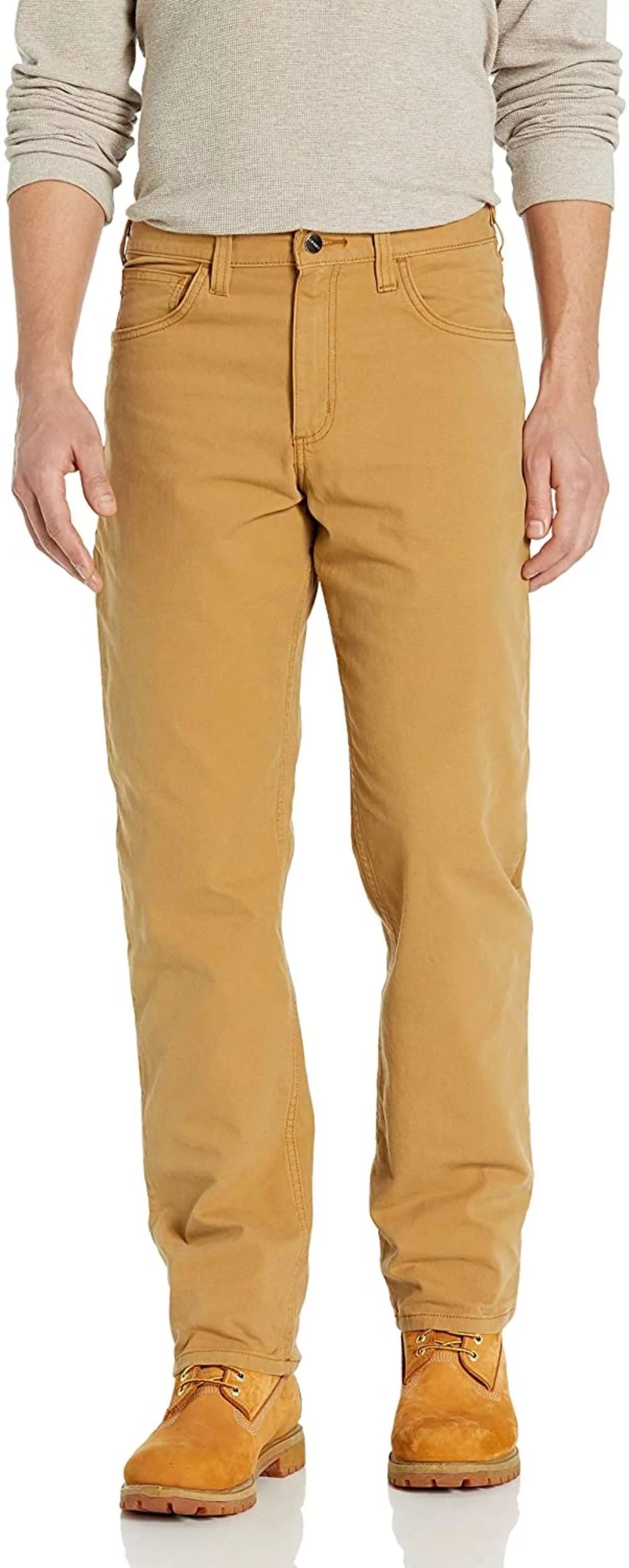 Carhartt Men's Rugged Flex Rigby Five Pocket Pant, Hickory, 34W X 32L, 98% Cotton, 2% Spandex By ... | Walmart (US)