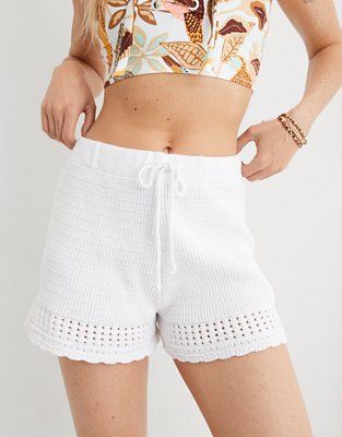 Aerie Textured Short | American Eagle Outfitters (US & CA)
