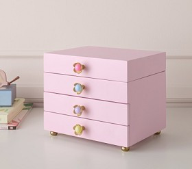 Stoney Clover Lane Flower Musical Jewelry Box | Pottery Barn Kids
