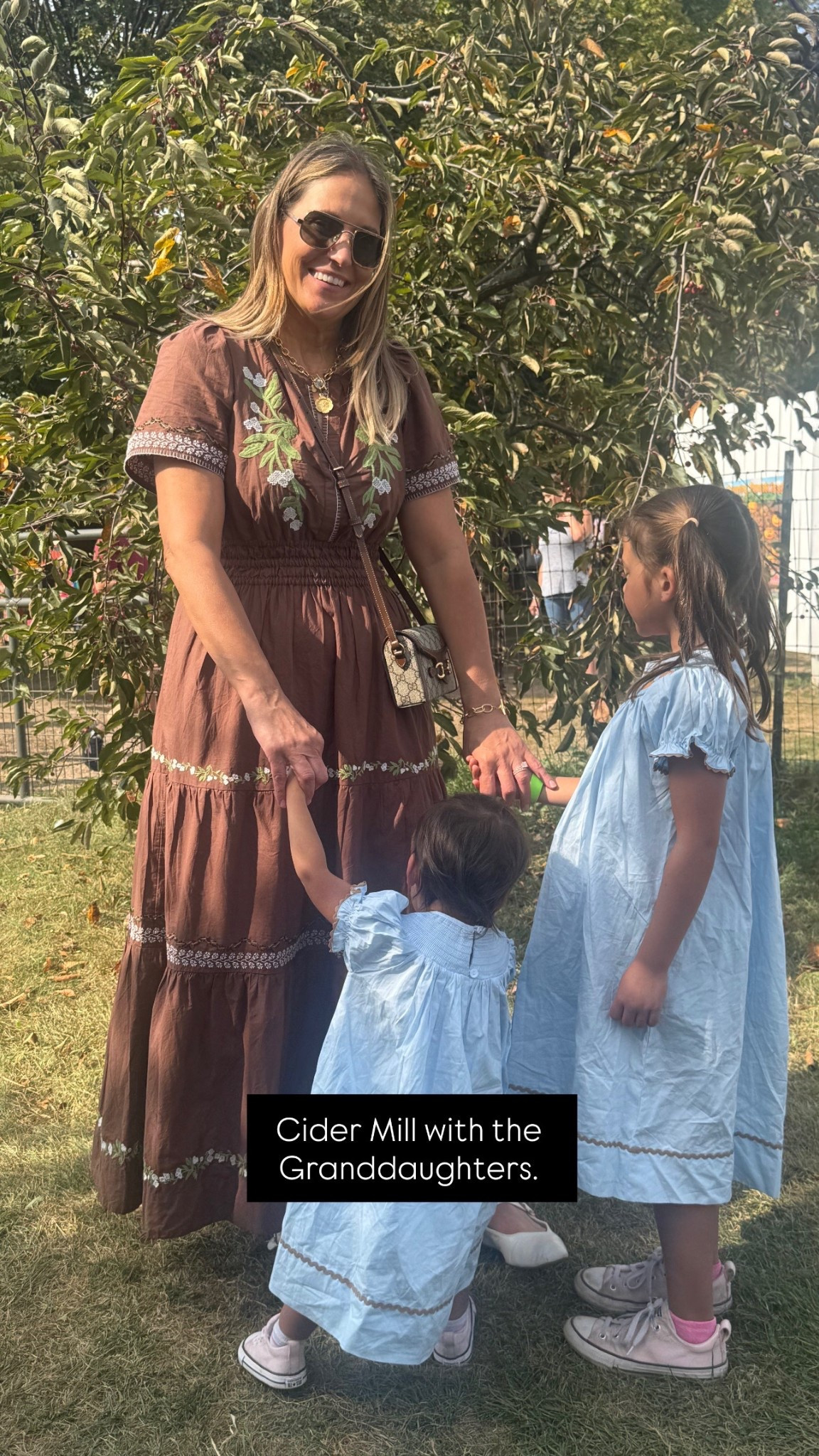 Cider time.  I love this dress and got so 
Many compliments on it. I got these all cotton pumpkin dresses for the grands and they are soooo good!  

#LTKStyleTip #LTKKids #LTKOver40