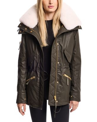 Devon Shearling Trim Parka | Bloomingdale's (US)