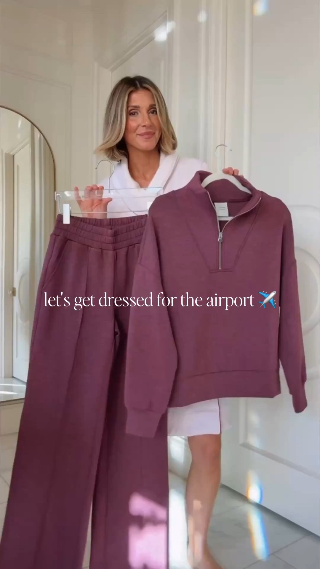 The best travel set. Love this look for an airport day, working from home, mom duty, it's the perfect lounge set. I'm 5'7 and wearing the 30" inseam.

#LTKootd #LTKgrwm