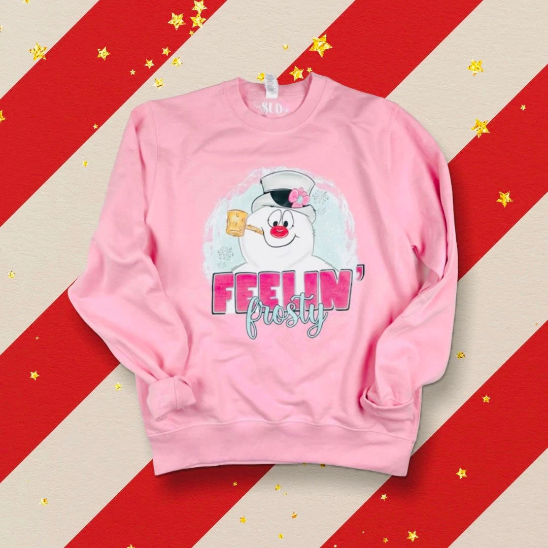 Feelin’ Frosty, Frosty the Snowman Sweater Weather, Christmas Tradition, Holiday Sweater | Etsy (US)