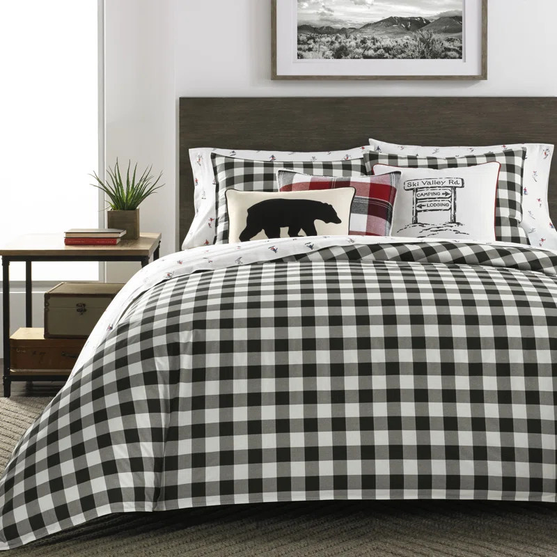 Mountian Plaid 100% Cotton Buffalo Check Comforter Set | Wayfair North America