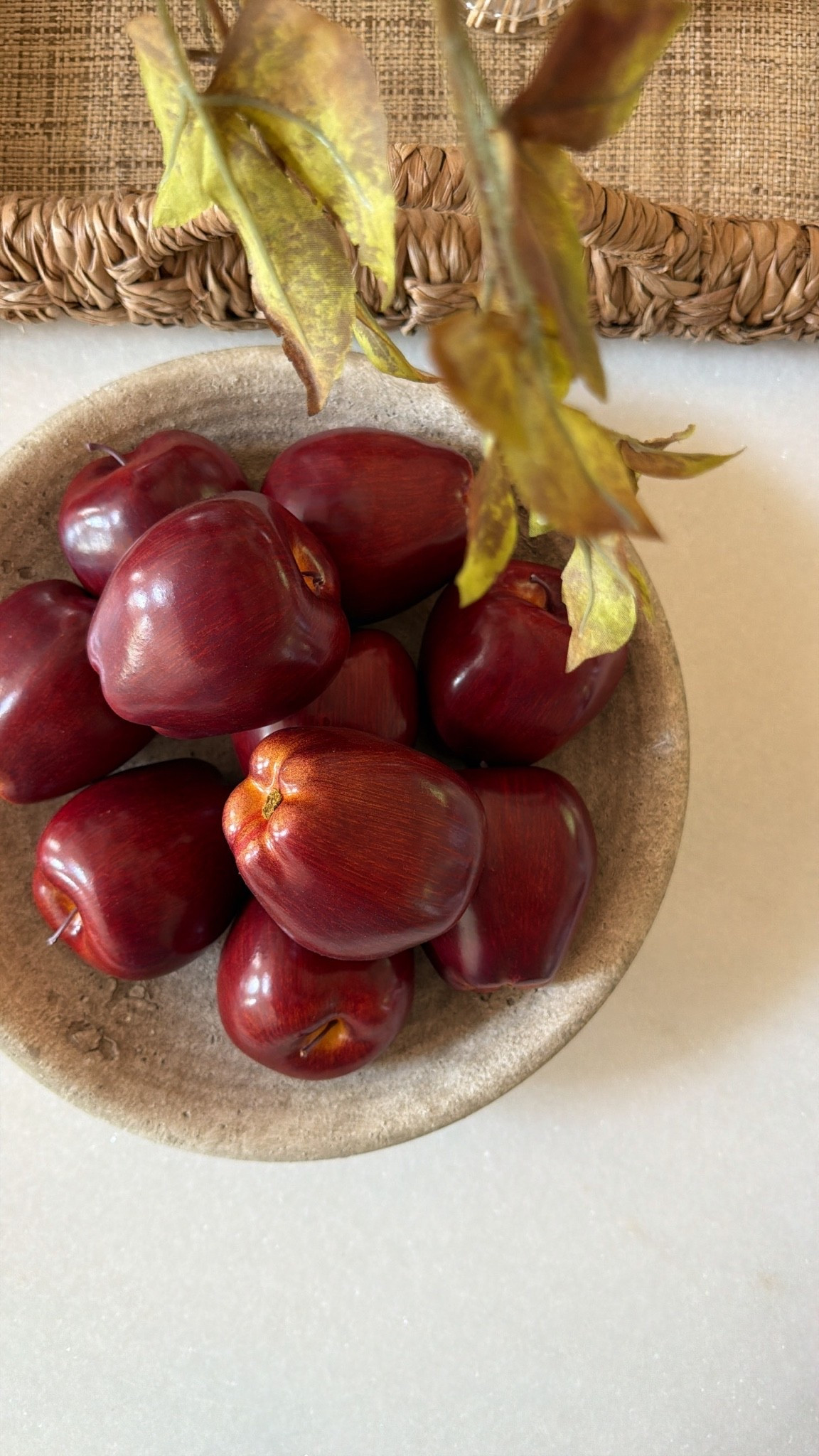 The most realistic faux apples. I love these on the counter for fall.

#LTKSeasonal #LTKHome