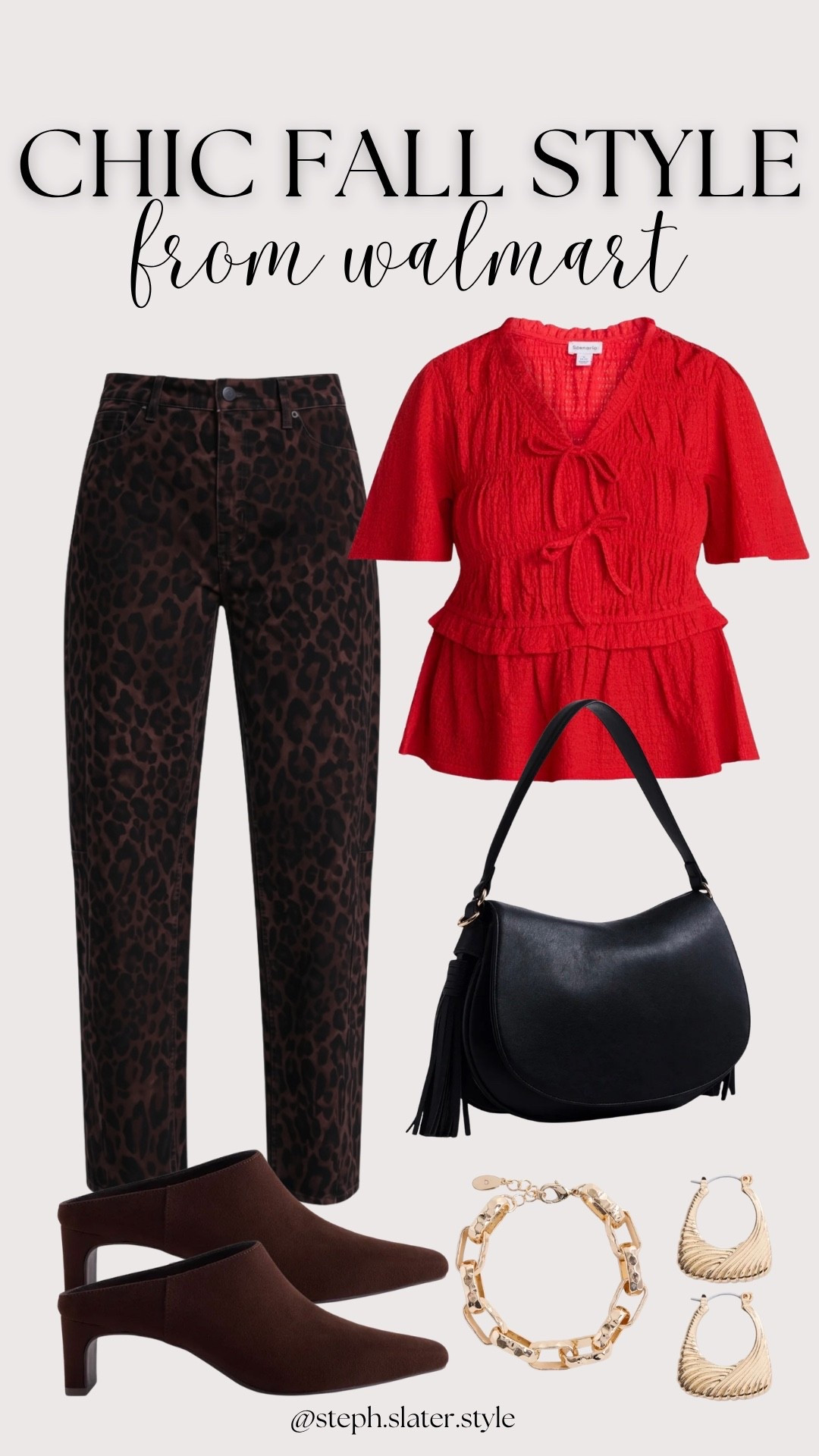Chic and affordable fall outfit from Walmart.

#LTKSeasonal #LTKOver40 #LTKootd