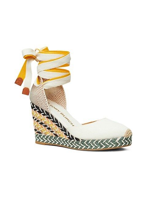 Multicolored Wrap Espadrille Sandals | Saks Fifth Avenue