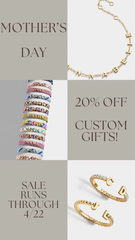This BaubleBar customization sale runs through 4/22! That means your gift will arrive in time to celebrate Mom! 

#LTKGiftGuide #LTKfindsunder100 #LTKstyletip