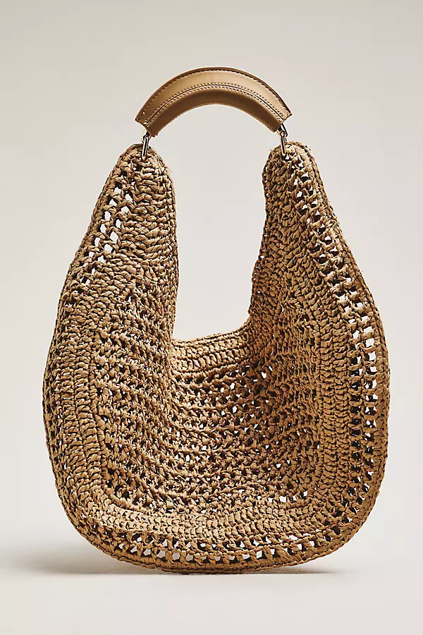 Raffia Hobo Bag | Anthropologie (US)