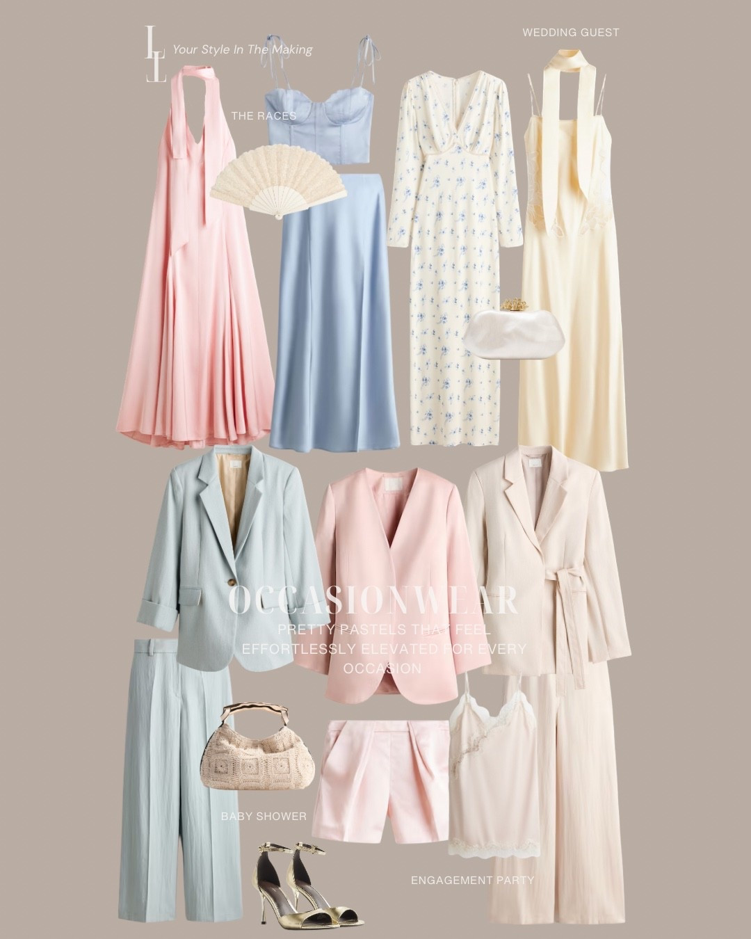 Pretty pastels that feel effortlessly elevated for every occasion ✨ 

Wedding guest, wedding guest dress, occasionwear, baby shower 

#LTKspring #LTKstyletip #LTKuk