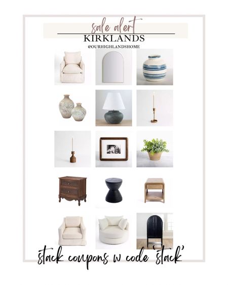 kirklands sale ending soon code stack to stack coupons 

#LTKSeasonal #LTKsalealert #LTKhome