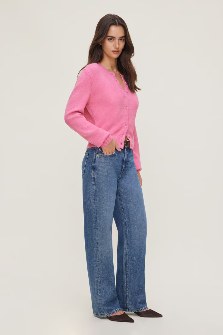 Rebecca Crewneck Cardigan | Dynamite Clothing