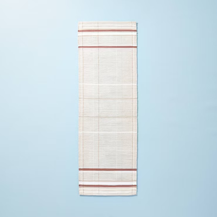 Scatter Stripe Rug Cream/Brown - Hearth & Hand™ with Magnolia | Target