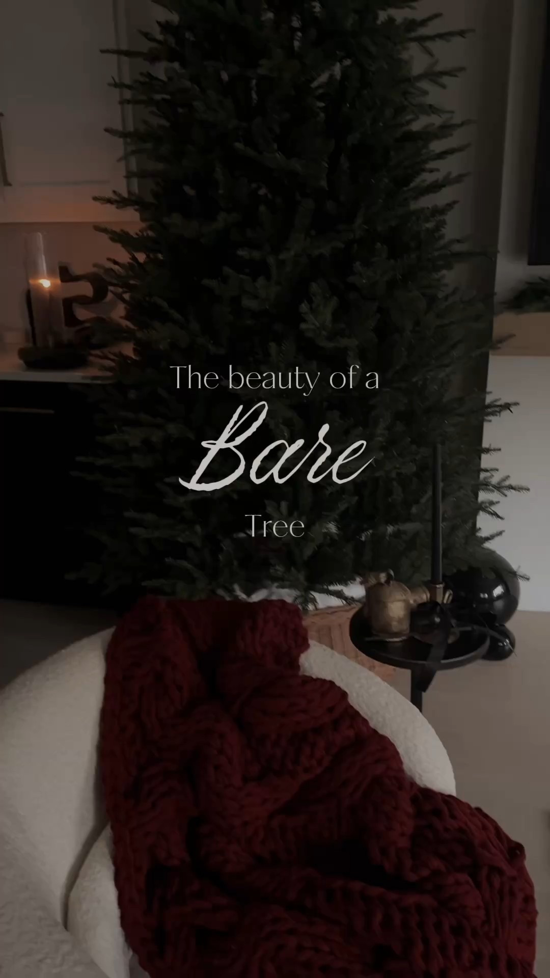 First time leaving my Christmas tree completely bare—no ornaments…… it just looks too good naked. I’ll be adding a brass bow topped and calling it a day! 

#Minimalist #christmas  #cozyhome #christmastree #holidaydecor #christmasinspo #holidayinspo

#LTKSeasonal #LTKHome #LTKHoliday